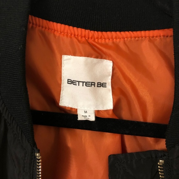 Black bomber jacket - Picture 6 of 7